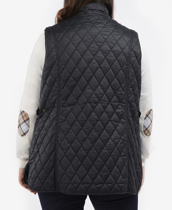 Chaleco Barbour Plus Otterburn Mujer Negras | 357906-DNR