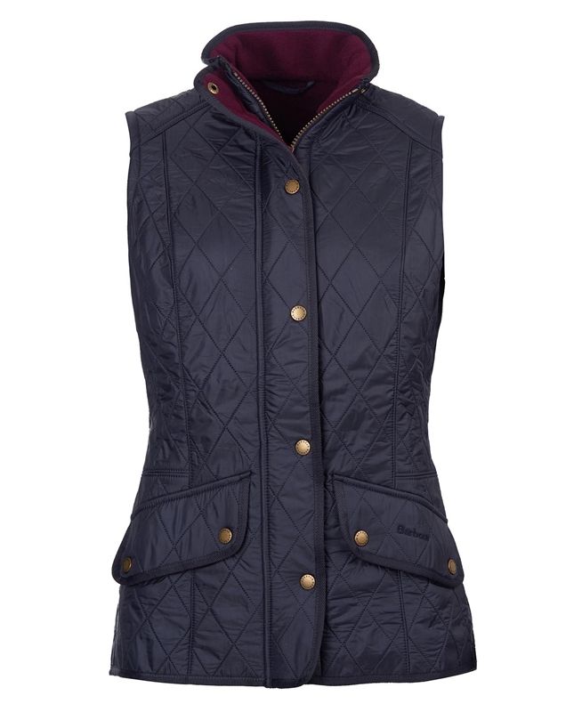 Chaleco Barbour Weste Cavalry Mujer Azules | 921054-WJG