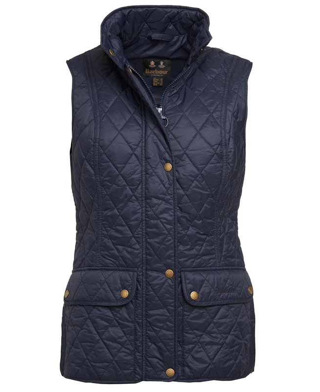 Chaleco Barbour Weste Otterburn Mujer Azul Marino | 156972-JWC