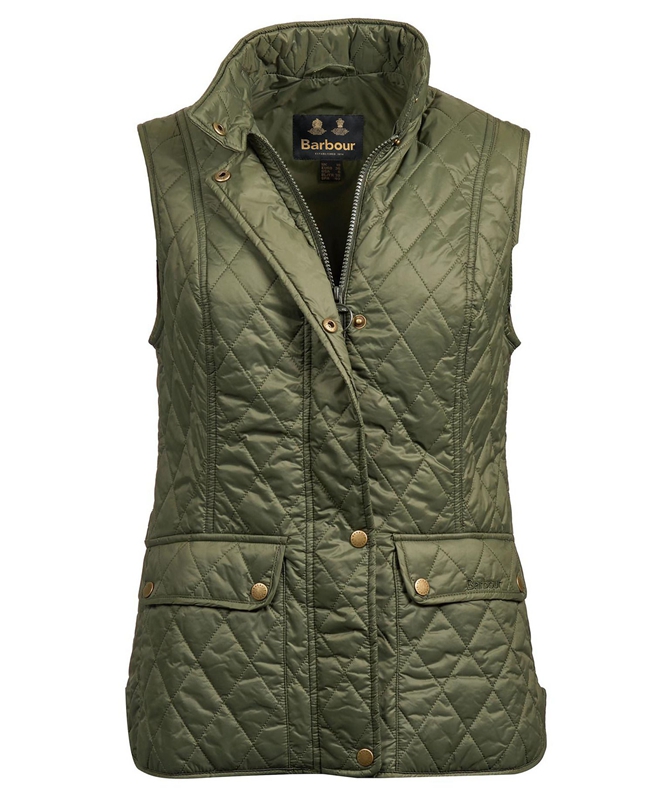Chaleco Barbour Weste Otterburn Mujer Verde Oliva | 127863-REH