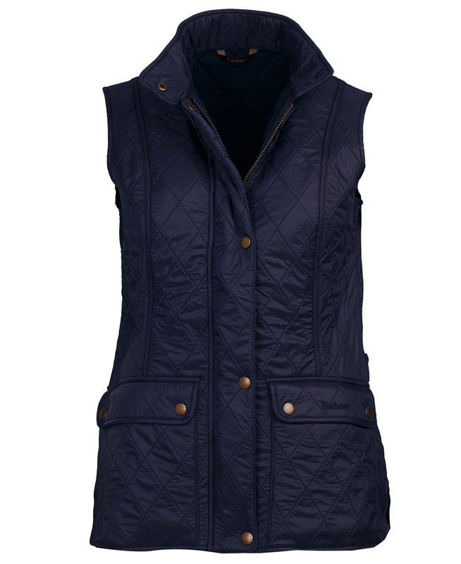 Chaleco Barbour Weste Wray Mujer Azules | 290147-UGE