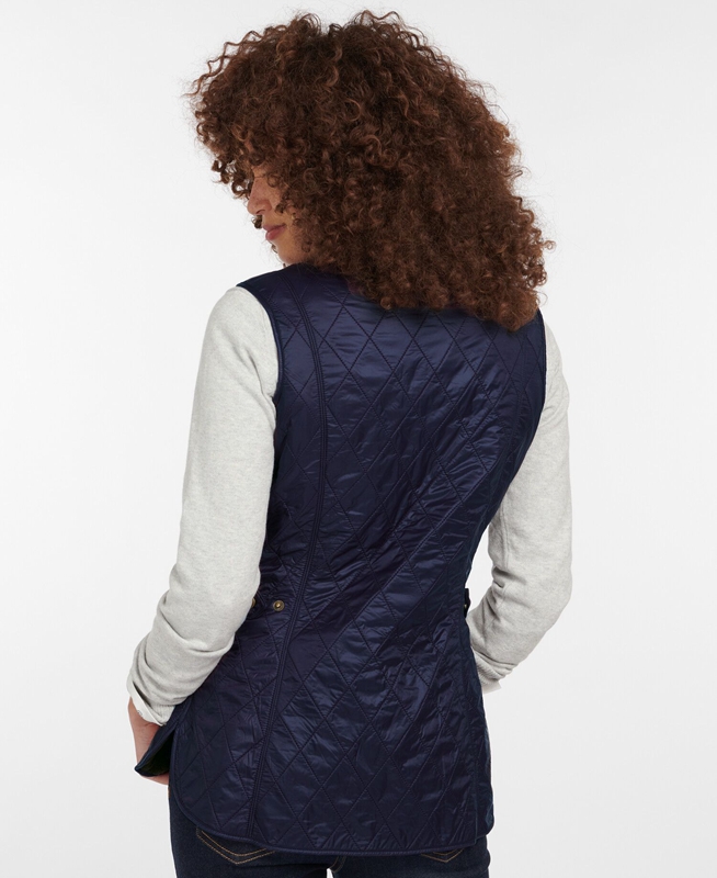 Chaleco Barbour Weste Wray Mujer Azules | 290147-UGE