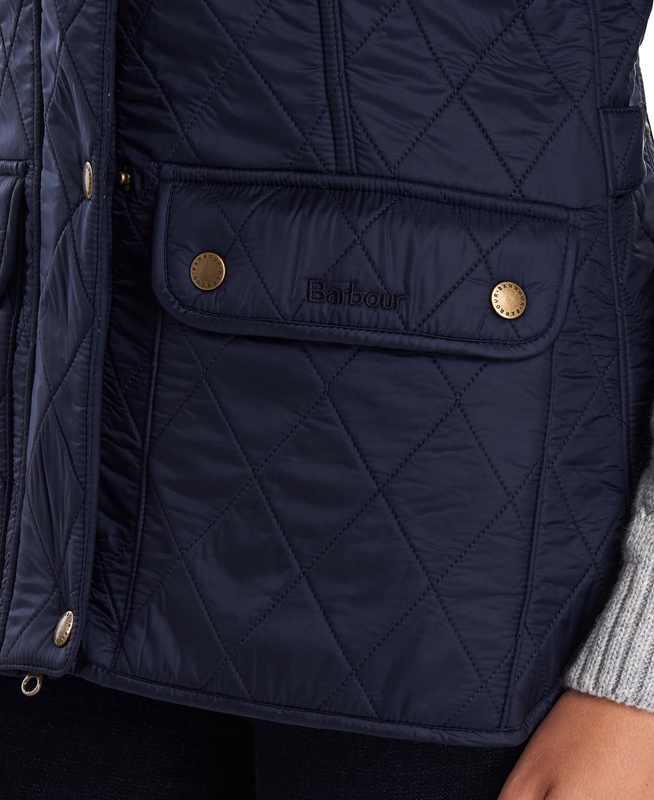 Chaleco Barbour Weste Wray Mujer Azules | 290147-UGE