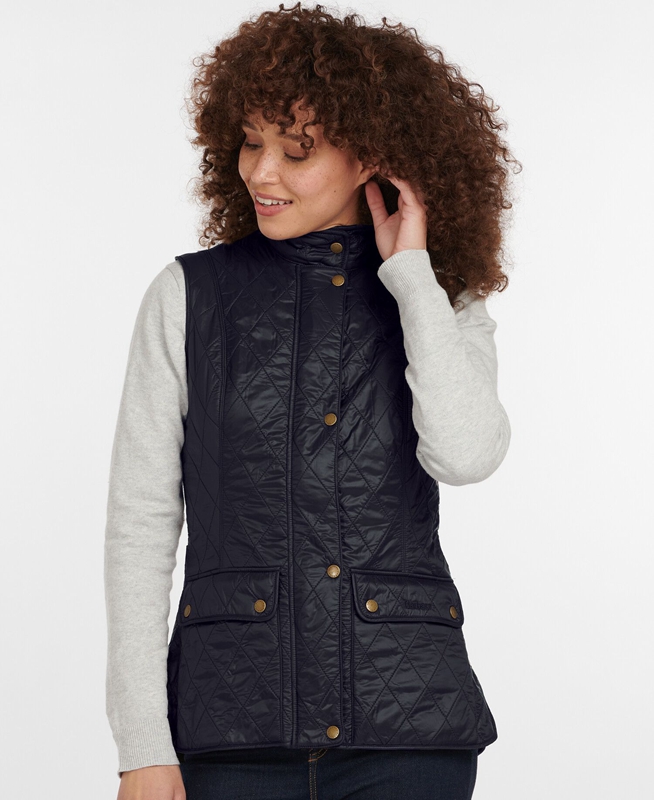 Chaleco Barbour Weste Wray Mujer Negras | 801695-HPT