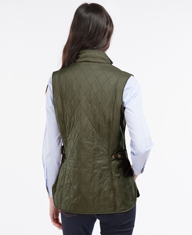 Chaleco Barbour Weste Wray Mujer Verde | 841269-NRP
