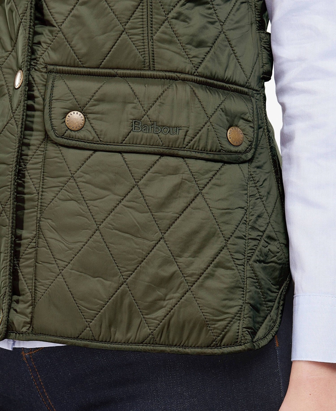 Chaleco Barbour Weste Wray Mujer Verde | 841269-NRP