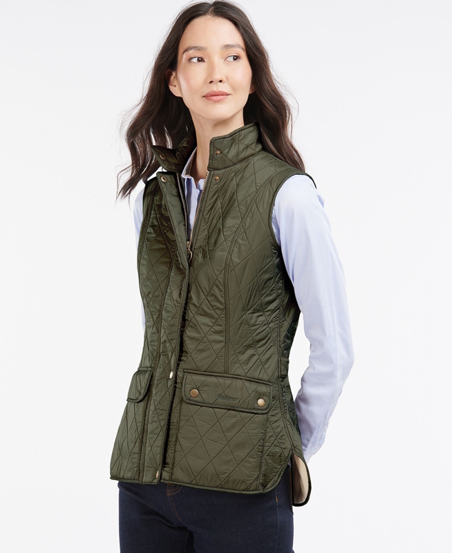 Chaleco Barbour Weste Wray Mujer Verde | 841269-NRP