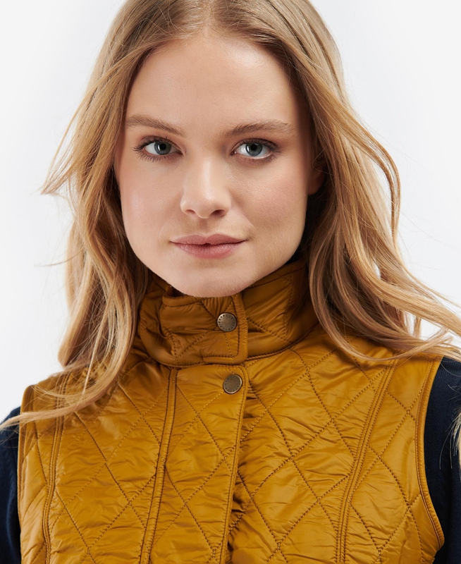 Chaleco Barbour Wray Mujer Naranjas | 521307-ECL