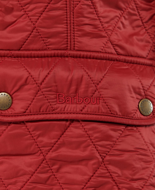 Chaleco Barbour Wray Mujer Rojas | 617358-AHG
