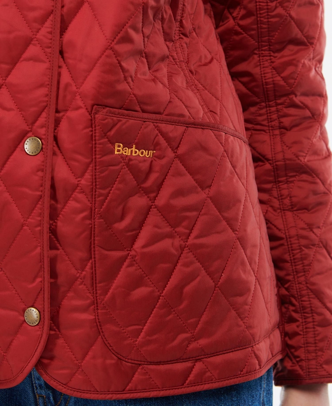 Chaqueta Acolchada Barbour Annandale Mujer Rojas | 078956-UTW