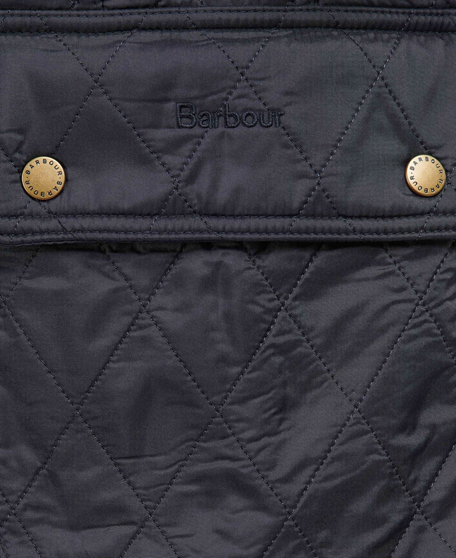 Chaqueta Acolchada Barbour Beadnell Polarquilt Mujer Azul Marino | 609354-NQY