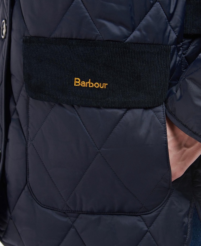 Chaqueta Acolchada Barbour Bragar Mujer Azul Marino | 061429-HUA