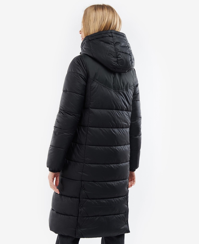 Chaqueta Acolchada Barbour Buckton Mujer Negras | 628175-XKW