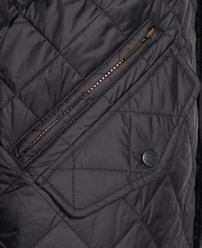 Chaqueta Acolchada Barbour Flyweight Chelsea Hombre Negras | 217834-ULS