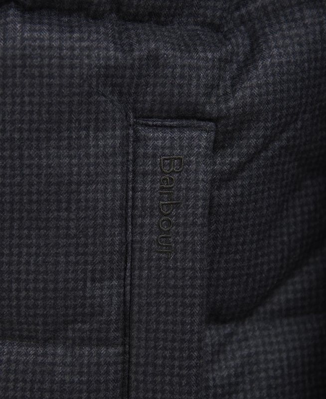 Chaqueta Acolchada Barbour Hoxley Baffle Hombre Negras | 647928-QAK