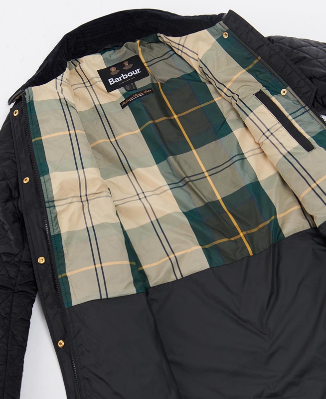 Chaqueta Acolchada Barbour Kilmarie Mujer Negras | 934825-EHC