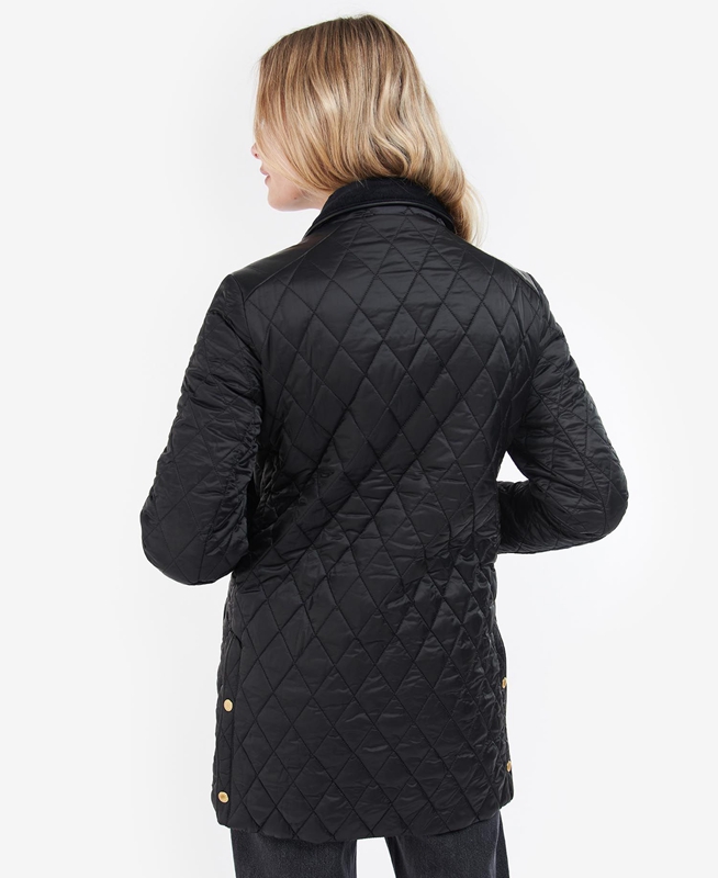 Chaqueta Acolchada Barbour Kilmarie Mujer Negras | 934825-EHC