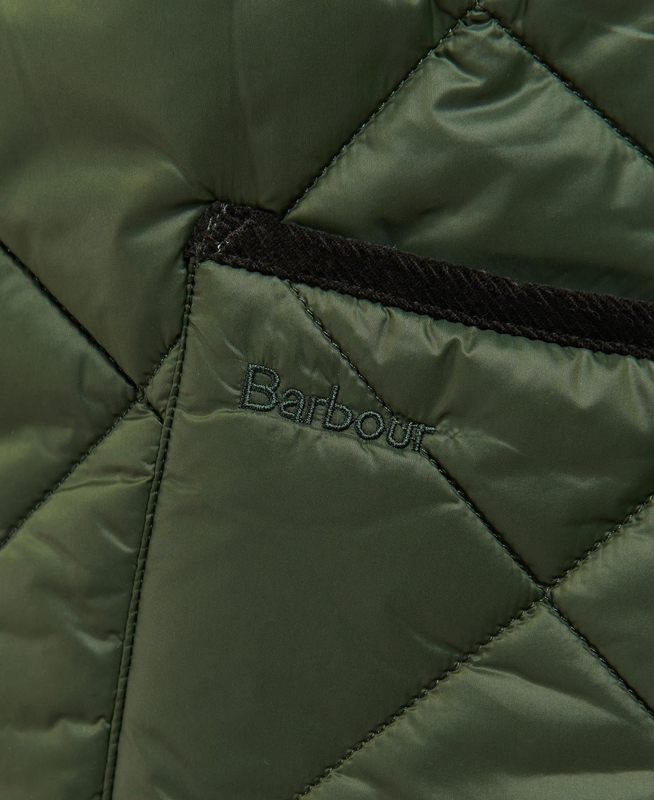 Chaqueta Acolchada Barbour Liddesdale Cardigan Hombre Verde Oliva | 170623-OPK