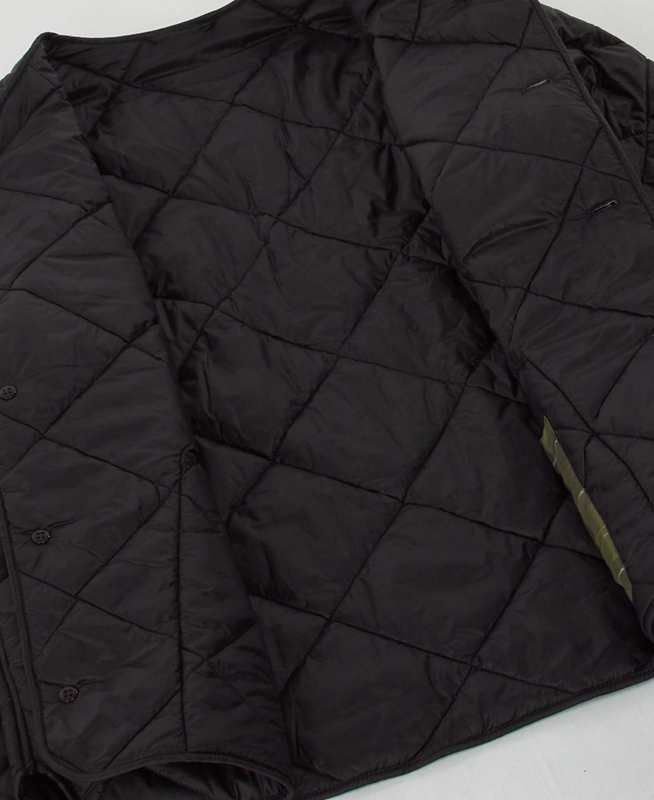 Chaqueta Acolchada Barbour Liddesdale Cardigan Hombre Negras | 431068-PEQ