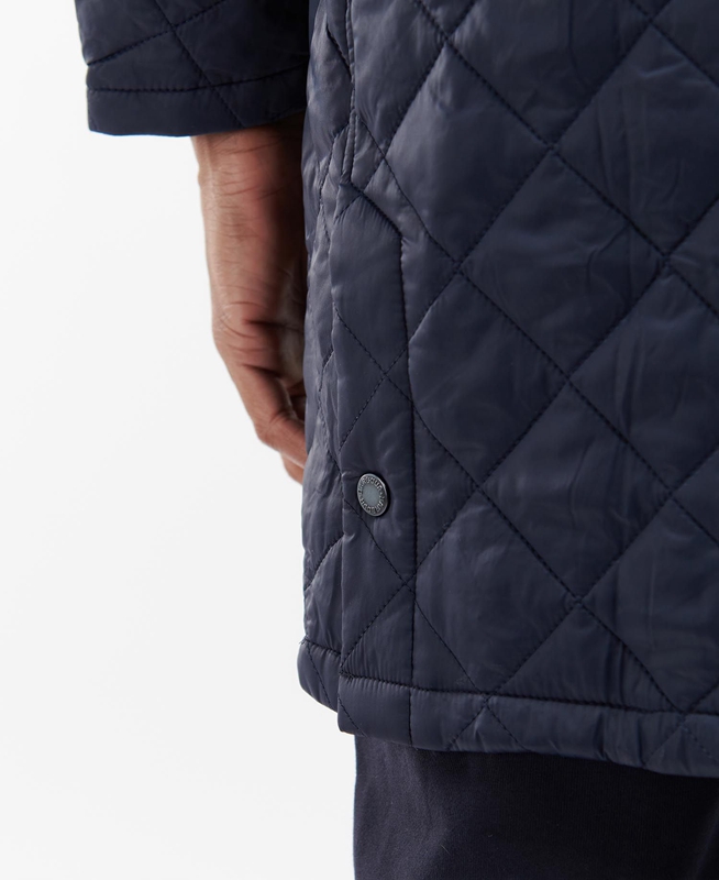 Chaqueta Acolchada Barbour Long Liddesdale Hombre Azul Marino | 274359-XOI