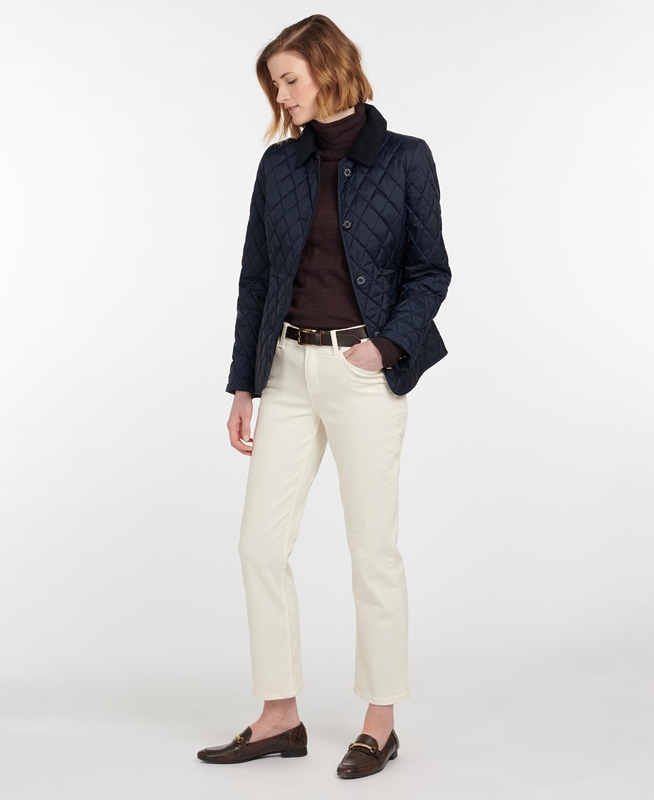 Chaqueta Acolchada Barbour Omberlsey Mujer Azul Marino | 409176-DNC