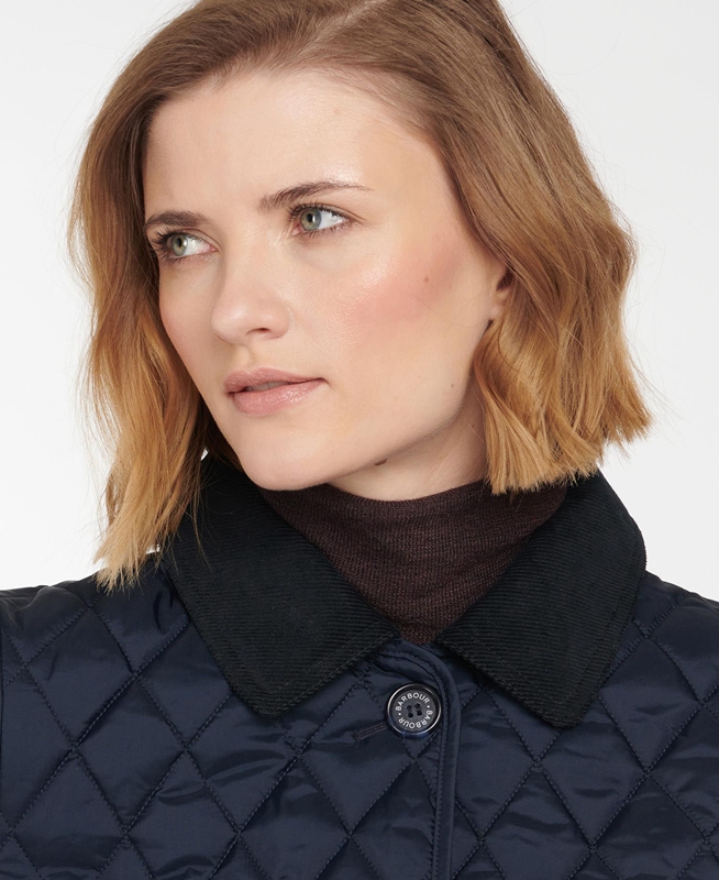 Chaqueta Acolchada Barbour Omberlsey Mujer Azul Marino | 409176-DNC