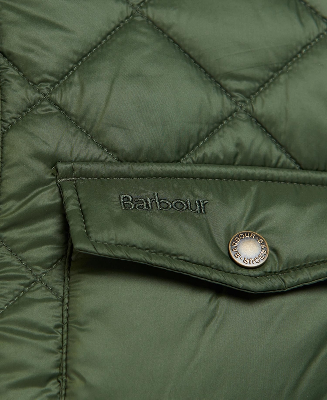 Chaqueta Acolchada Barbour Shirt Hombre Verde | 865791-BPX