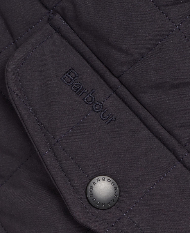 Chaqueta Acolchada Barbour Shoveler Hombre Azul Marino | 532076-RJP