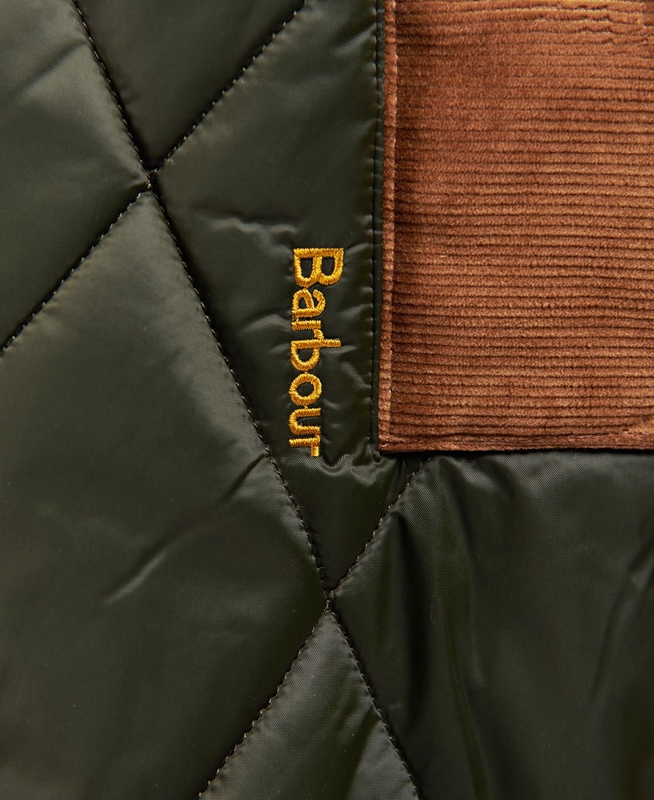 Chaqueta Acolchada Barbour Silwick Mujer Verde Oliva | 495138-ACY