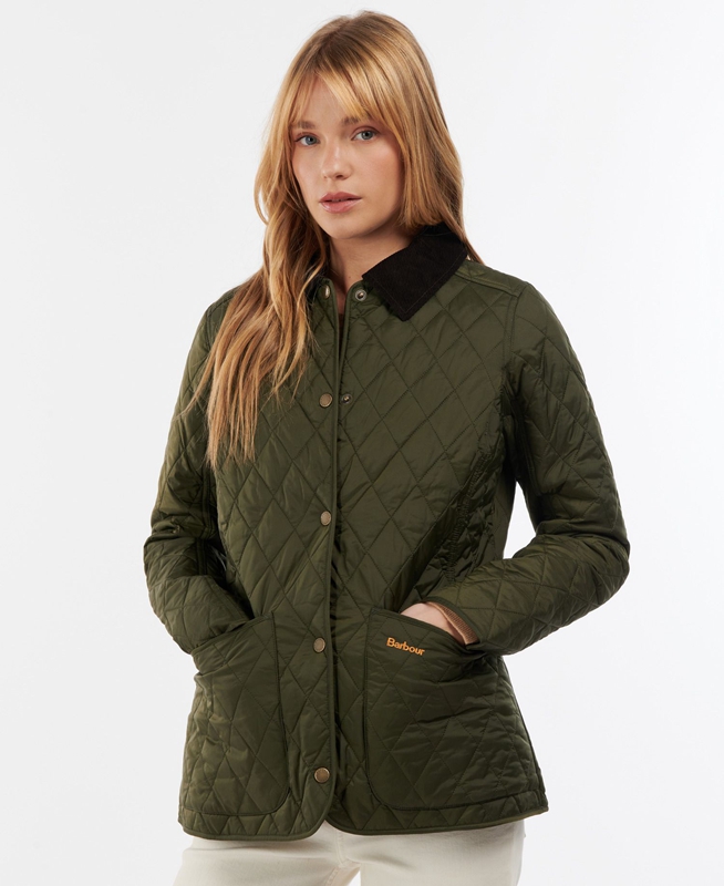 Chaqueta Acolchada Barbour Steppjacke Annandale Mujer Verde Oliva | 982315-QEL