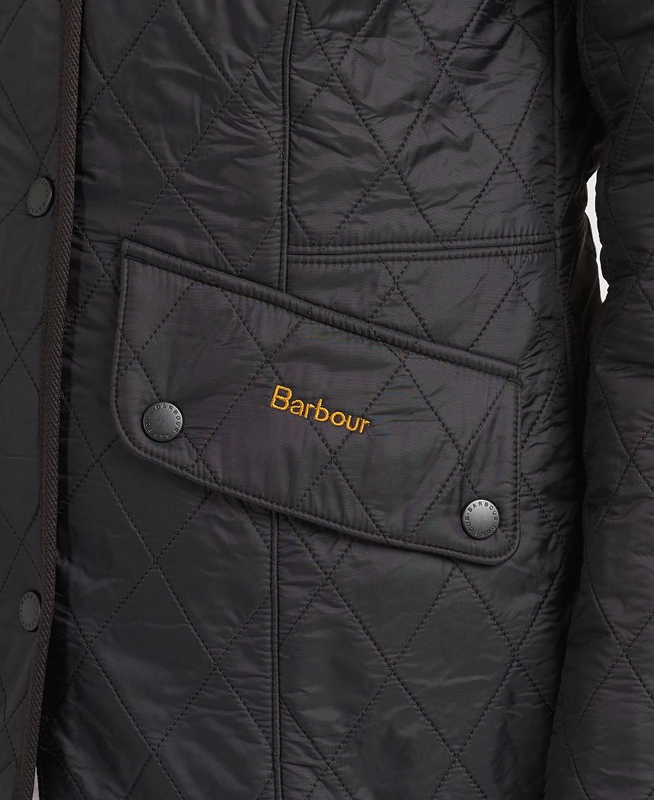 Chaqueta Acolchada Barbour Steppjacke Cavalry Polarquilt Mujer Negras | 648703-GFD