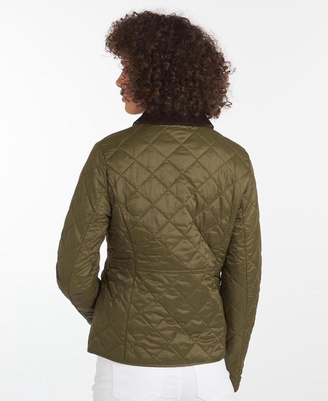 Chaqueta Acolchada Barbour Steppjacke Deveron Mujer Verde Oliva | 849052-VIJ