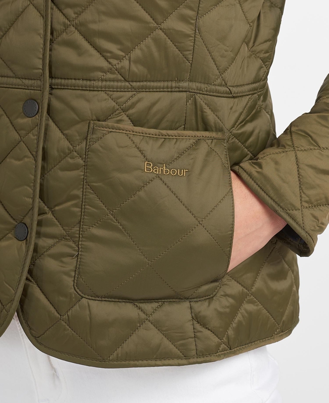 Chaqueta Acolchada Barbour Steppjacke Deveron Mujer Verde Oliva | 849052-VIJ
