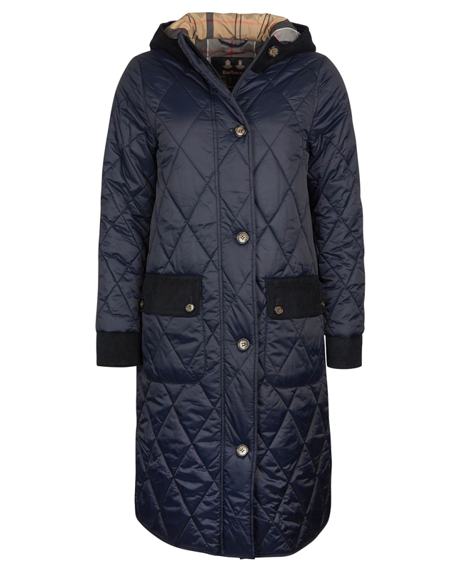 Chaqueta Acolchada Barbour Steppjacke Mickley Mujer Azul Marino | 315697-ZYS