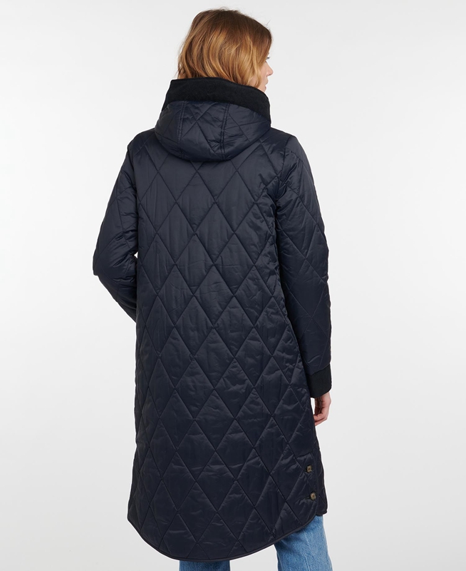 Chaqueta Acolchada Barbour Steppjacke Mickley Mujer Azul Marino | 315697-ZYS