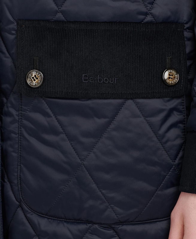 Chaqueta Acolchada Barbour Steppjacke Mickley Mujer Azul Marino | 315697-ZYS