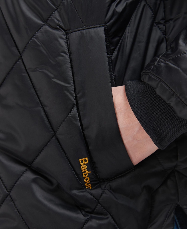Chaqueta Acolchada Barbour Vaila Mujer Negras | 871234-VLW