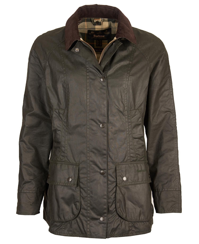 Chaqueta Encerada Barbour Beadnell® Mujer Negras | 381059-GLI