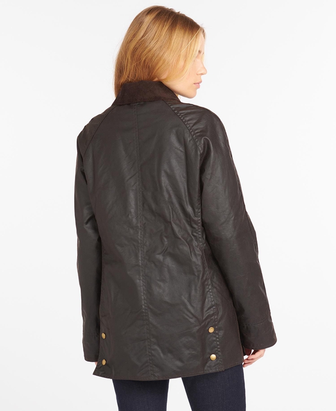 Chaqueta Encerada Barbour Beadnell® Mujer Marrones | 672018-WRJ