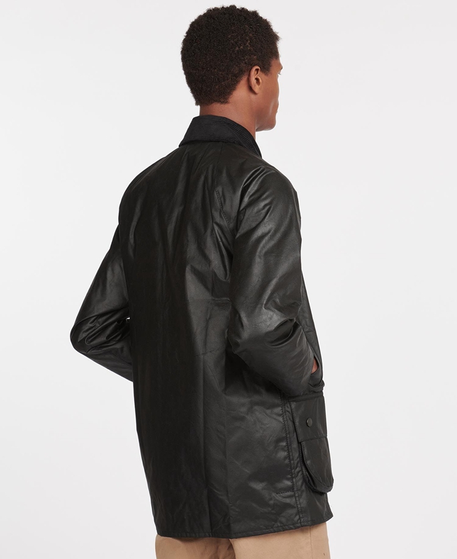 Chaqueta Encerada Barbour Beaufort® Hombre Negras | 419586-STV