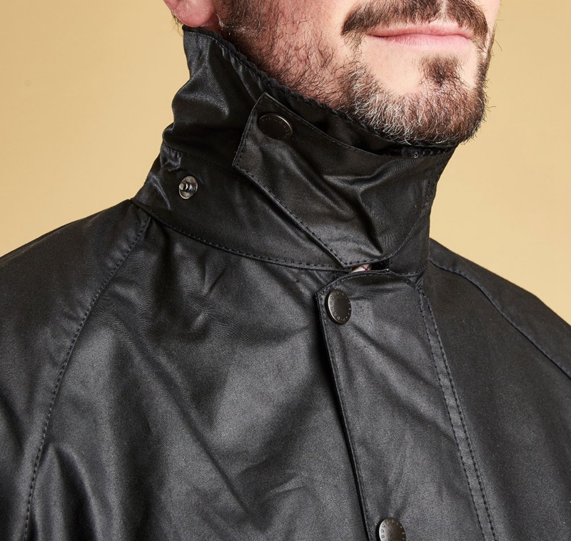 Chaqueta Encerada Barbour Beaufort® Hombre Negras | 419586-STV