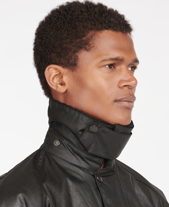 Chaqueta Encerada Barbour Beaufort® Hombre Negras | 419586-STV