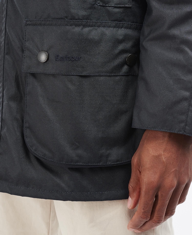 Chaqueta Encerada Barbour Beausby Hombre Azul Marino | 127954-OBW