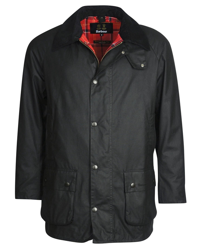 Chaqueta Encerada Barbour Beausby Hombre Negras | 189245-QVW