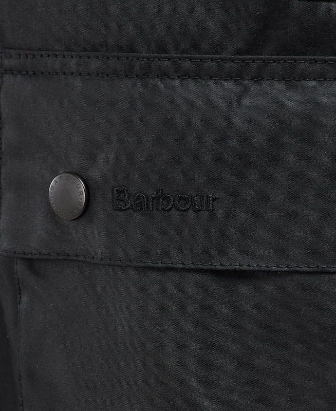 Chaqueta Encerada Barbour Beausby Hombre Negras | 189245-QVW