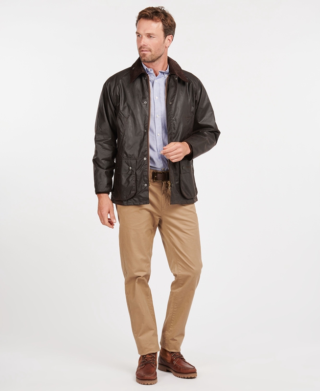 Chaqueta Encerada Barbour Bedale® Hombre Cafe | 309215-NZU
