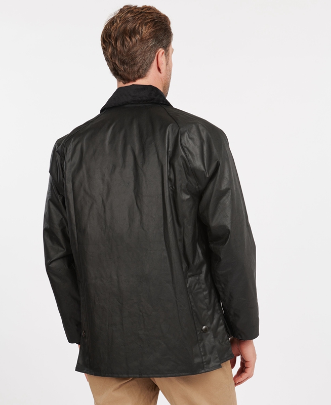 Chaqueta Encerada Barbour Bedale® Hombre Negras | 683742-KNY