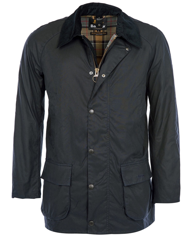 Chaqueta Encerada Barbour Bristol Hombre Azul Marino | 729054-HEV