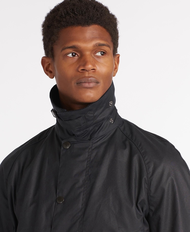 Chaqueta Encerada Barbour Bristol Hombre Azul Marino | 729054-HEV