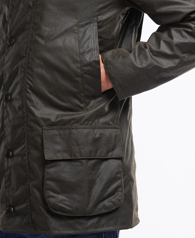 Chaqueta Encerada Barbour Bristol Hombre Verde Oliva | 973150-SVO